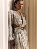 Vestido Longo Luminoso